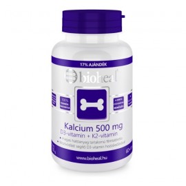 BIOHEAL KALCIUM+D3+K2 VITAMIN TABLETTA