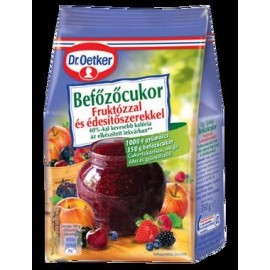 Dr.oetker befőzőcukor fruktózzal és édesítőszerekkel 350 g